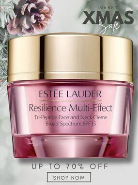 Estee Lauder Resilience Multi-Effect Moisturizer Tri-Peptide Creme SPF15- 0.5 OZ